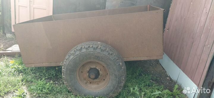 Прицеп одноосный колеса тракторной телеги