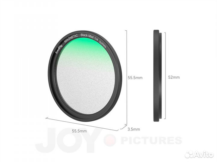 SmallRig 4217 магнитный 1/4 Black Mist фильтр