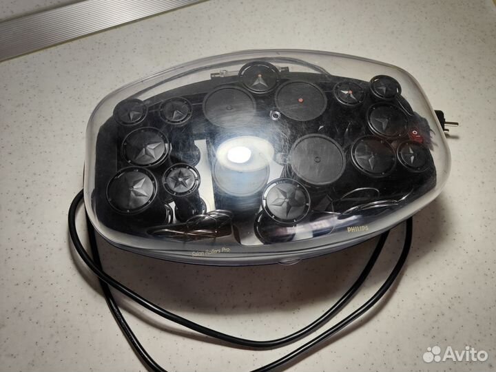 Электробигуди philips salon rollers pro