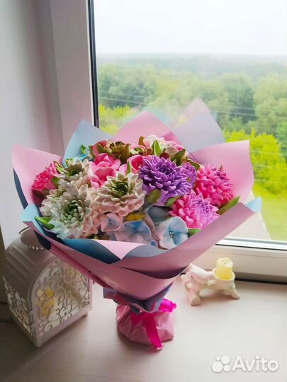 Букет из зефира