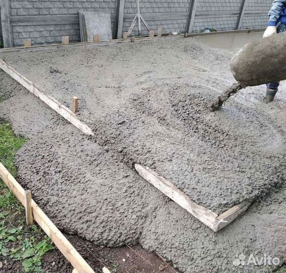 Бетон для фундамента