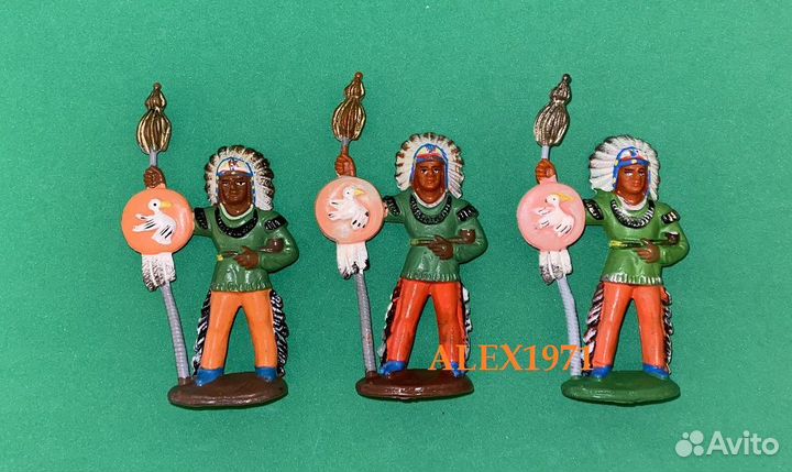 Индейцы резиновые, индейцы гдр, солдатики