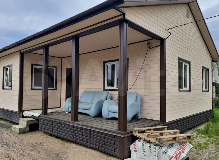 Дом 64 м² на участке 6 сот.