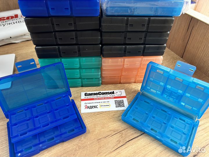 Кейс на 24 картриджи для Nintendo