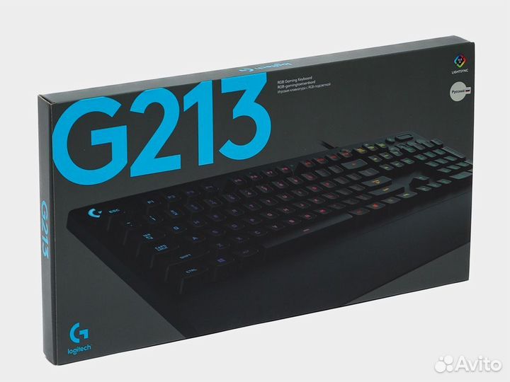 Игровая клавиатура Logitech G213 проводная