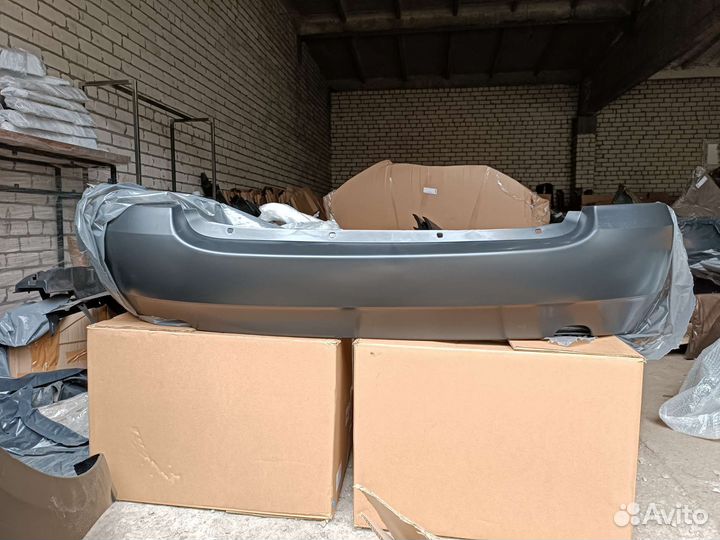 Бампер задний калина 1 седан неокрашен