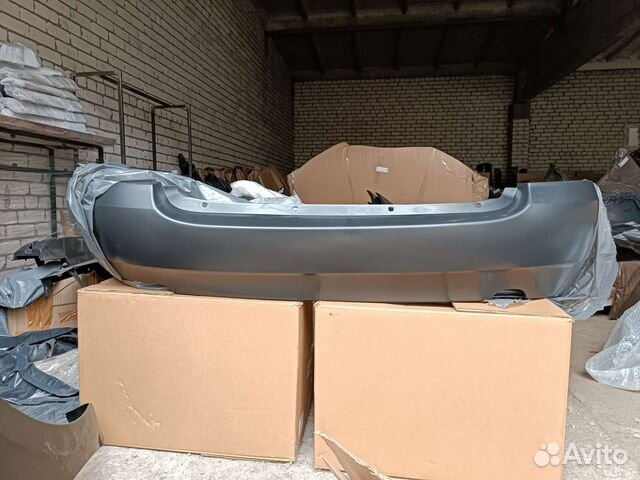 Бампер задний калина 1 седан неокрашен