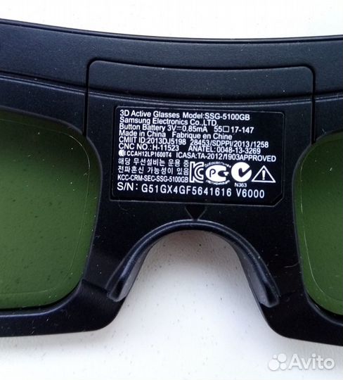 3D очки Samsung