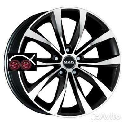 MAK Wolf R18 7,5 5x114,3 ET38 CB76 Black mirror