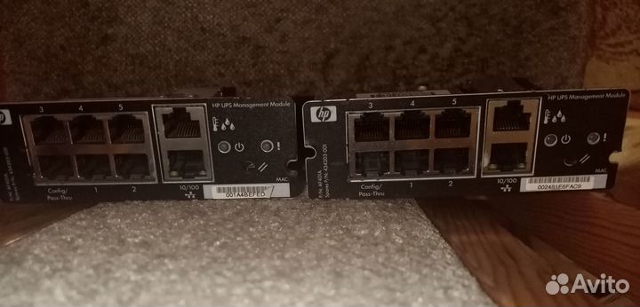 Модули управления HP UPS Management Module
