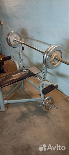 Скамья для жима и пресса, гиперэкстензии