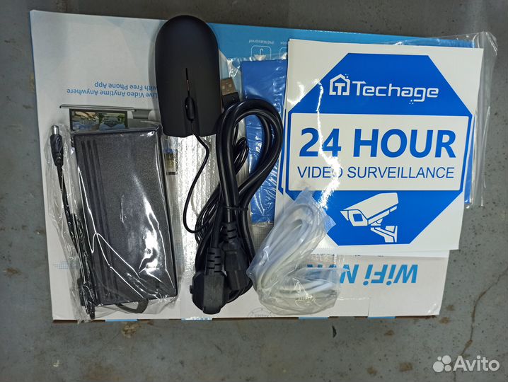 Комплект видеонаблюдения Techage на 8 камер