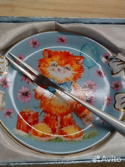 Тарелка под лимон новая