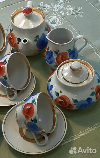 Сервиз чайный Барановка СССР винтаж