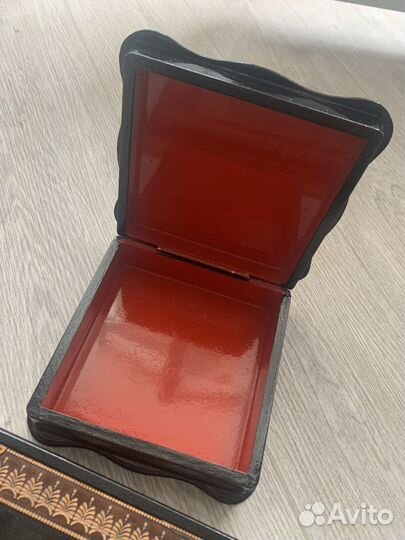 Шкатулка новая дерево