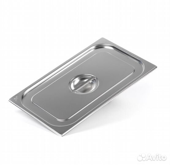 Гастроемкость с крышкой 1/1х4 530х325х100 Luxstahl