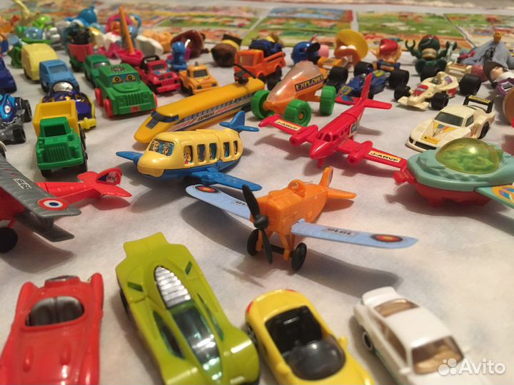 Игрушки Kinder surprise из 90х