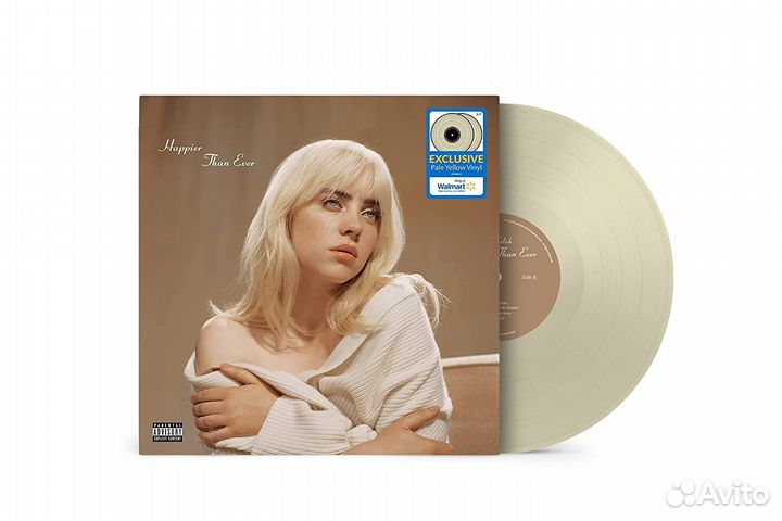 Billie eilish - Happier Than Ever (pale yellow)