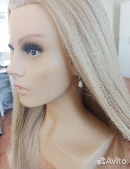 Манекен с натуральными волосами