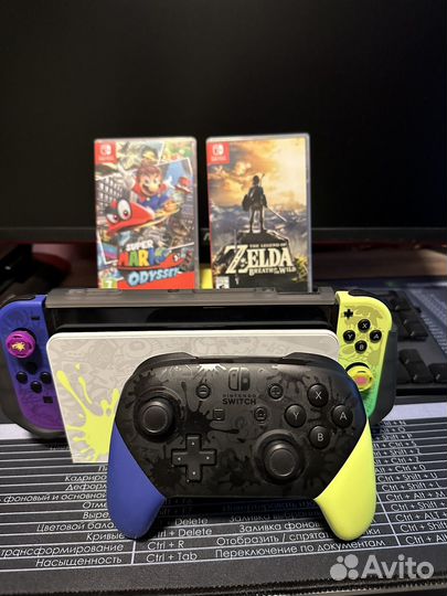 Игровая приставка nintendo switch oled