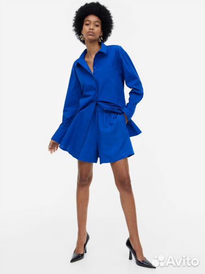 Льняные шорты