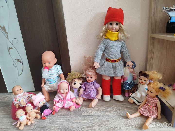 Куклы, пупсы, baby Борн, куклы ручной работы