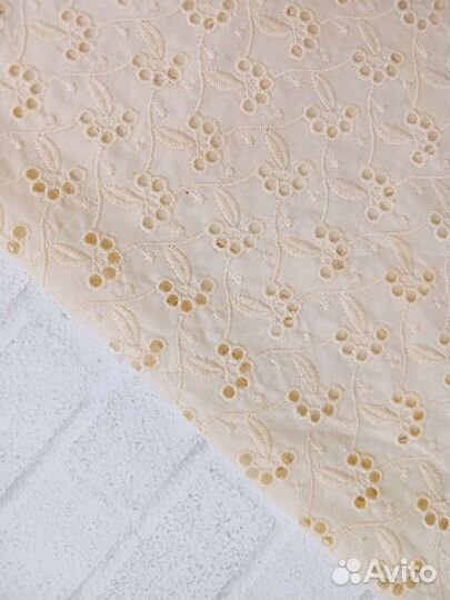 Отрез ткани хлопок СССР