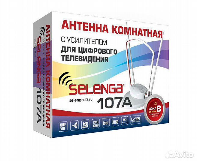 Антенна комнатная Selenga 107A