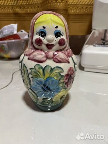 Копилка матрёшка новая