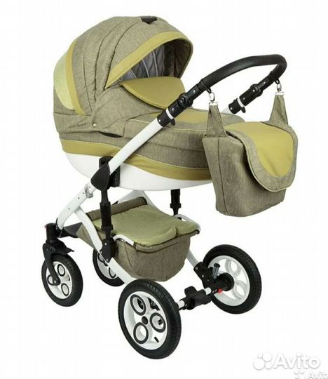 Коляска 2 в 1 Marimex Marco, цвет: зеленый