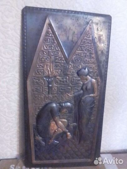Картина медная чеканка СССР