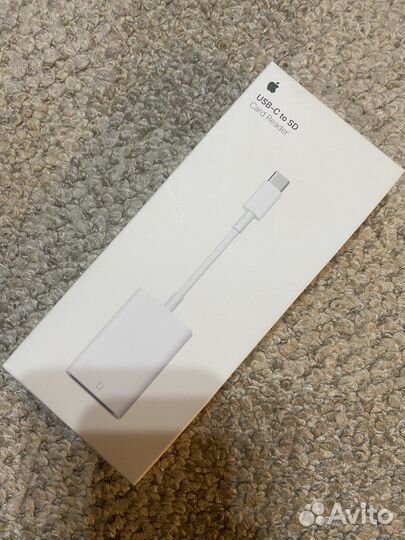 Адаптер переходник apple USB- to SD (оригинал)