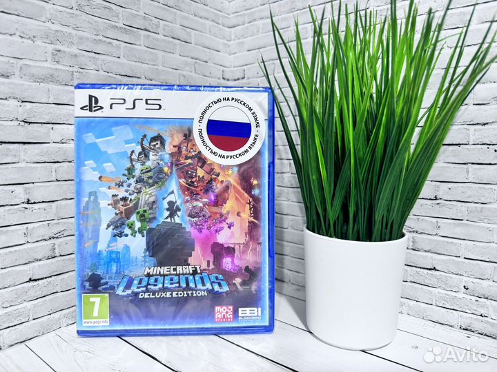 Minecraft Legends Deluxe Edition (Новый диск) PS5