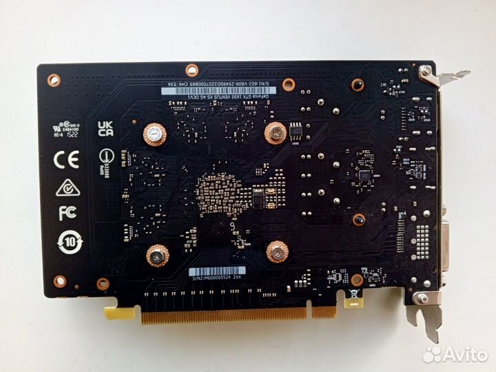 Новая видеокарта MSI GeForce GTX 1650 ventus XS OC