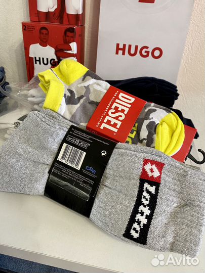 Lotto.Made in Portugal.комплект носков/спорт.47-49