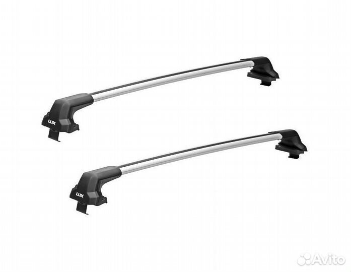 Багажник LUX city для Nissan Serena 05-10 серебро