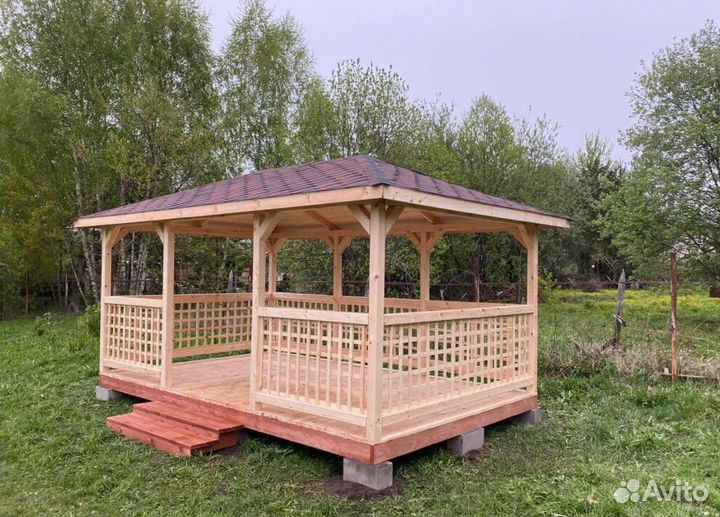 Красивые беседки