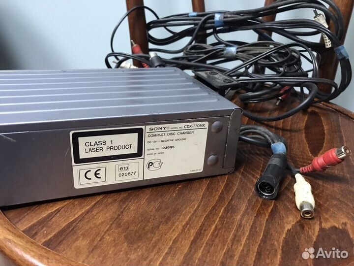 Авто cd changer sony га 6-дисков