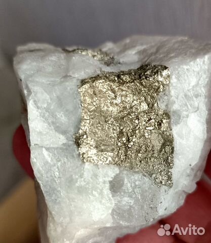 Пирит, кристаллы гранат-альмандина.№761;№40.1