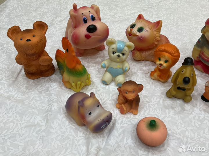 Резиновые игрушки советские СССР
