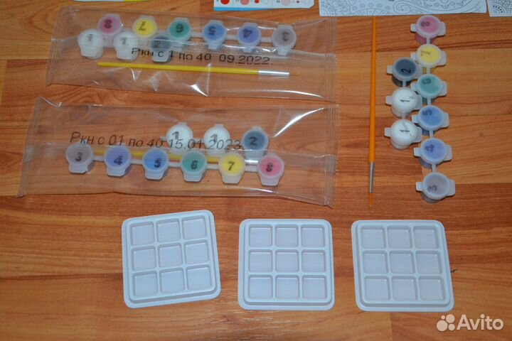 Акриловые краски от картин новые можно смешивать