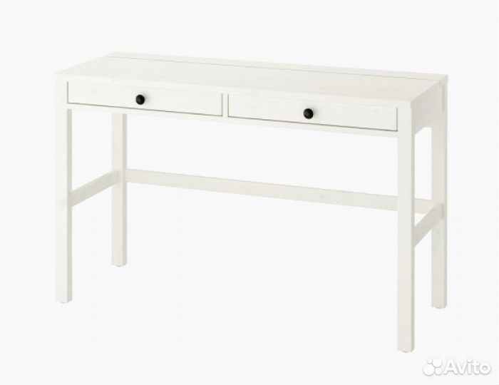 Стол с 2 ящиками Кантри 02, (икеа хемнэс) 120x47см