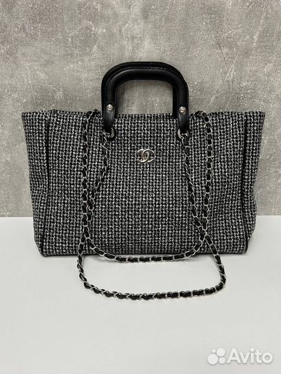 Сумки шоппер Chanel твид 3 цвета