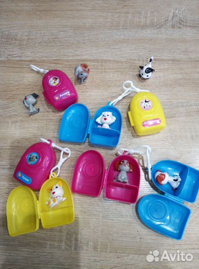 Кошки и собаки фигурки