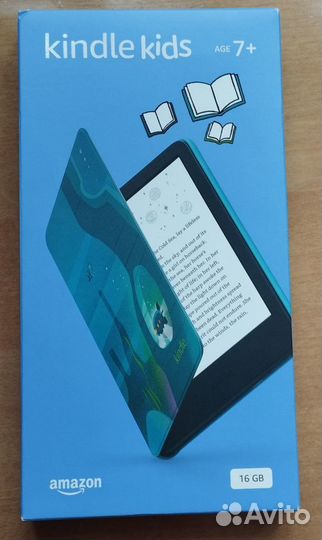 Amazon Kindle Kids c фирменной обложкой