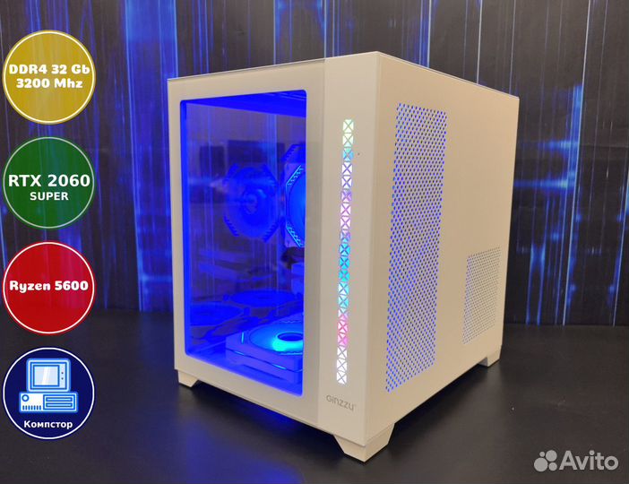 Игровая система AMD5600-RTX2060SUP-32DDR4-SOR9-A520