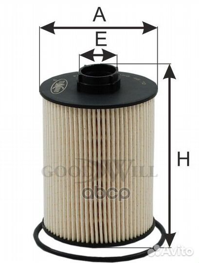 Фильтр топливный Gazelle 2,8TD (Cummins) FG110