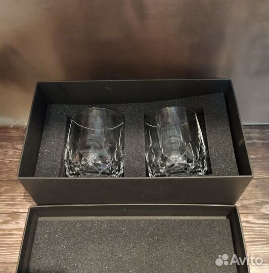 Набор бокалов подарочный 2 шт новые