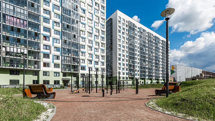 2-к. квартира, 55,4 м², 2/15 эт.