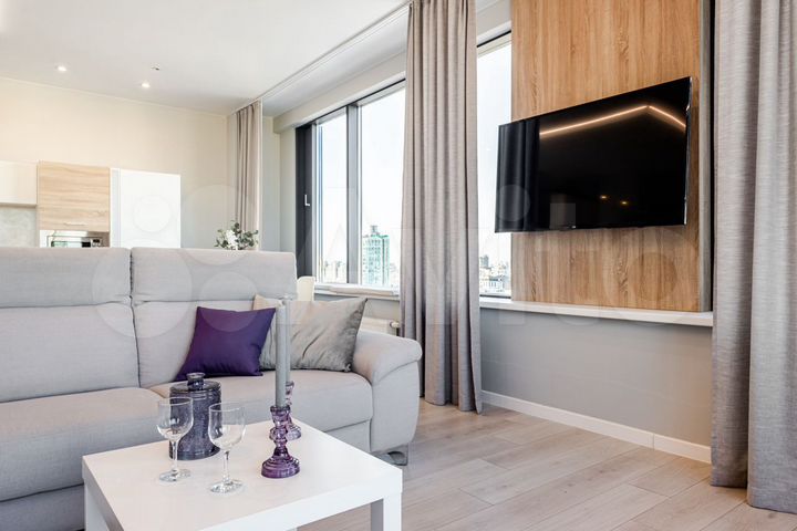 1-к. квартира, 80 м², 14/15 эт.